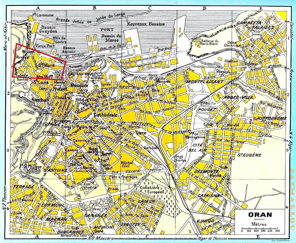 aSI- 15c- Plan d' Oran 1950.JPG